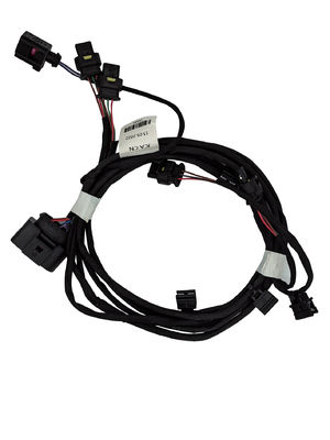 Perlindungan Lingkungan Custom Mobil Wiring Harness Industrial Wiring Harness Untuk Parkir